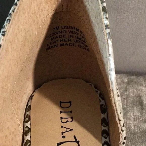 DIBA True Snake Leather Loafers - Picture 4 of 7